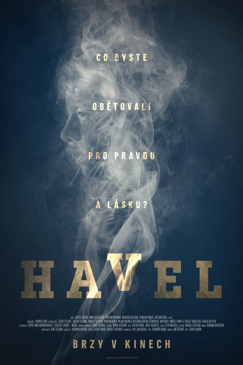 Plakát pro film “Havel”
