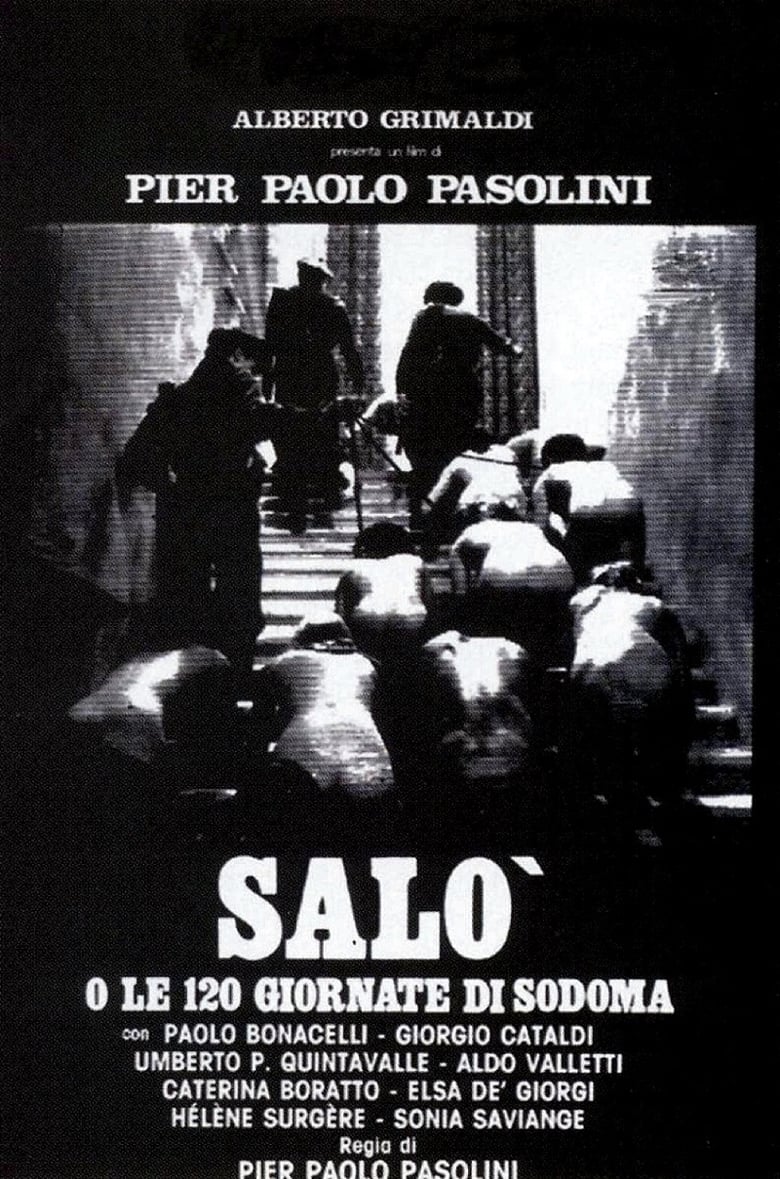 Plakát pro film “Saló aneb 120 dnů sodomy”