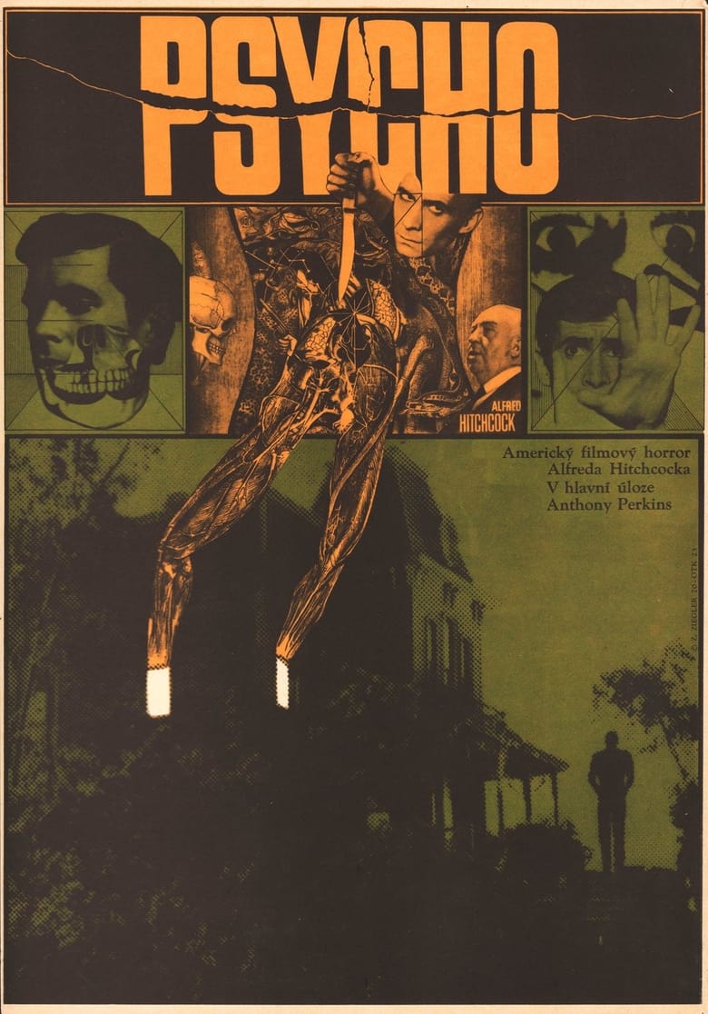 Plakát pro film “Psycho”