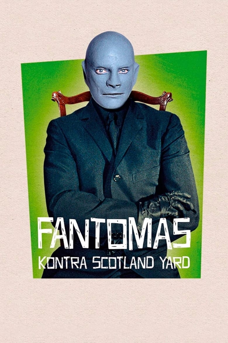 plakát Film Fantomas kontra Scotland Yard