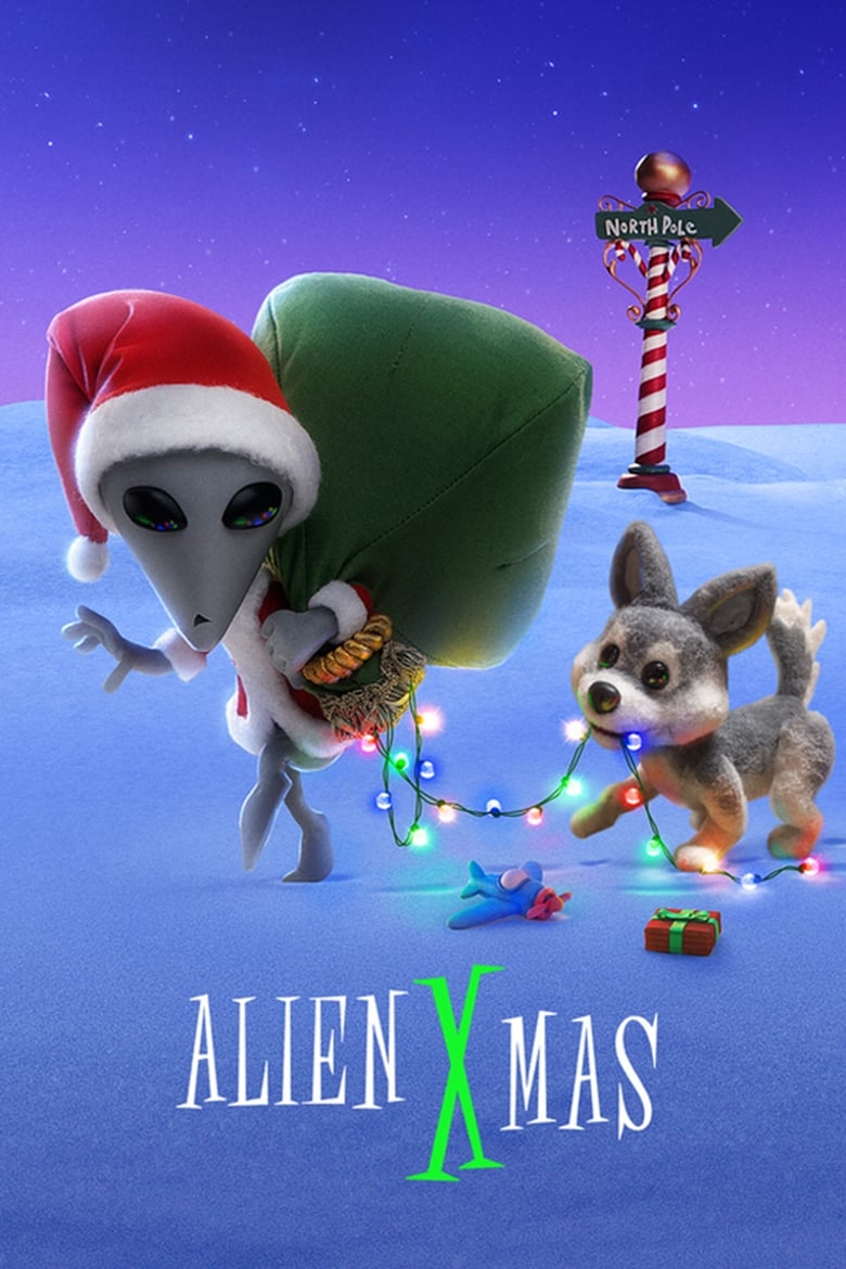 Plakát pro film “Vánoce z jiného světa”