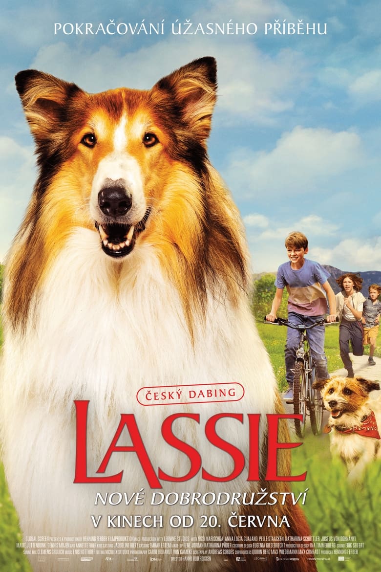 Plakát pro film “Lassie: Nové dobrodružství”