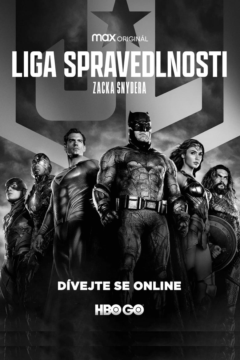 Plakát pro film “Liga spravedlnosti Zacka Snydera”