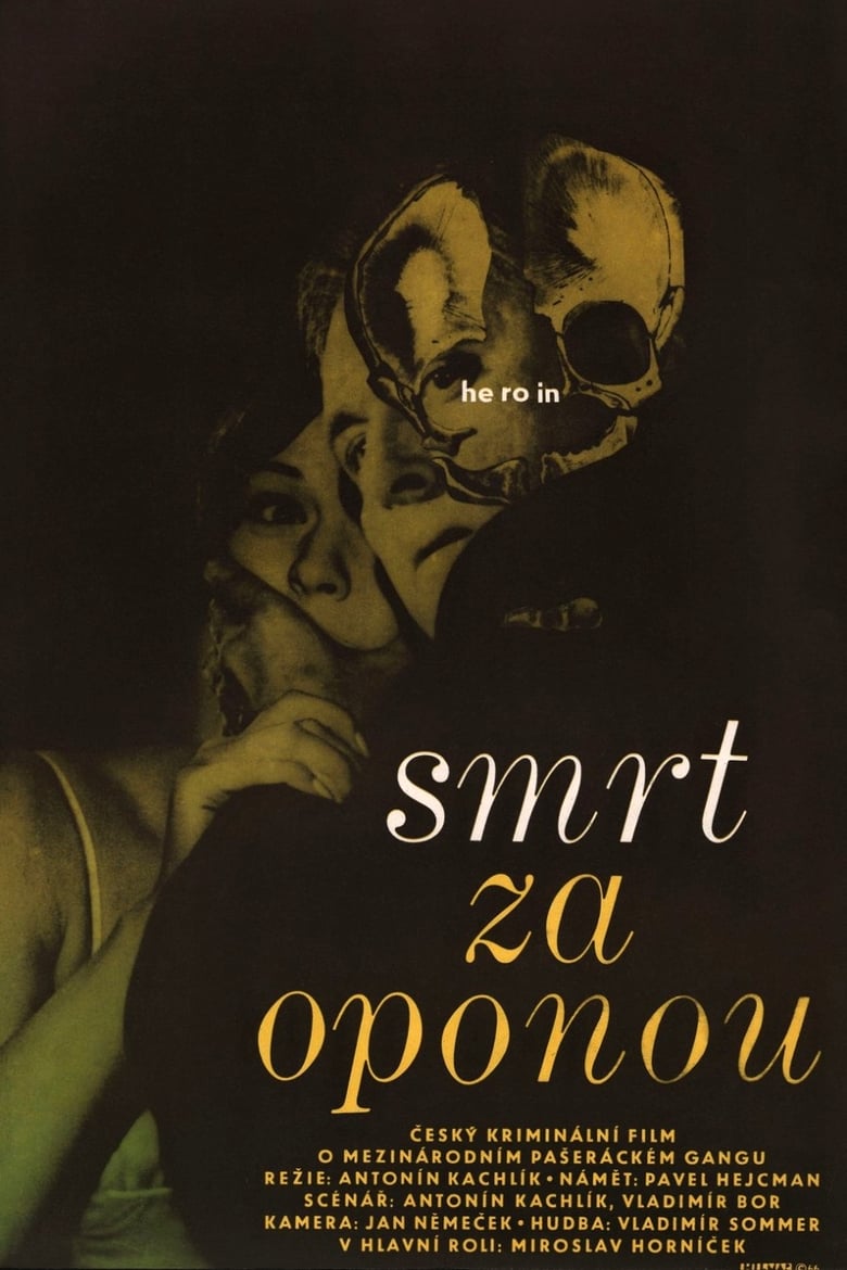Plakát pro film “Smrt za oponou”