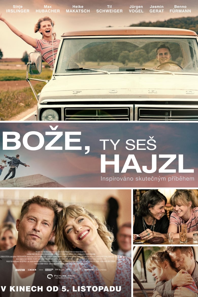 Plakát pro film “Bože, ty seš hajzl”