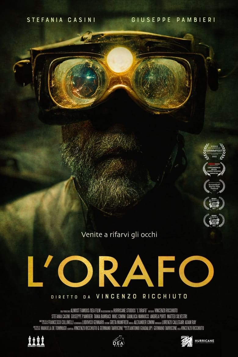 Plakát pro film “L’orafo”