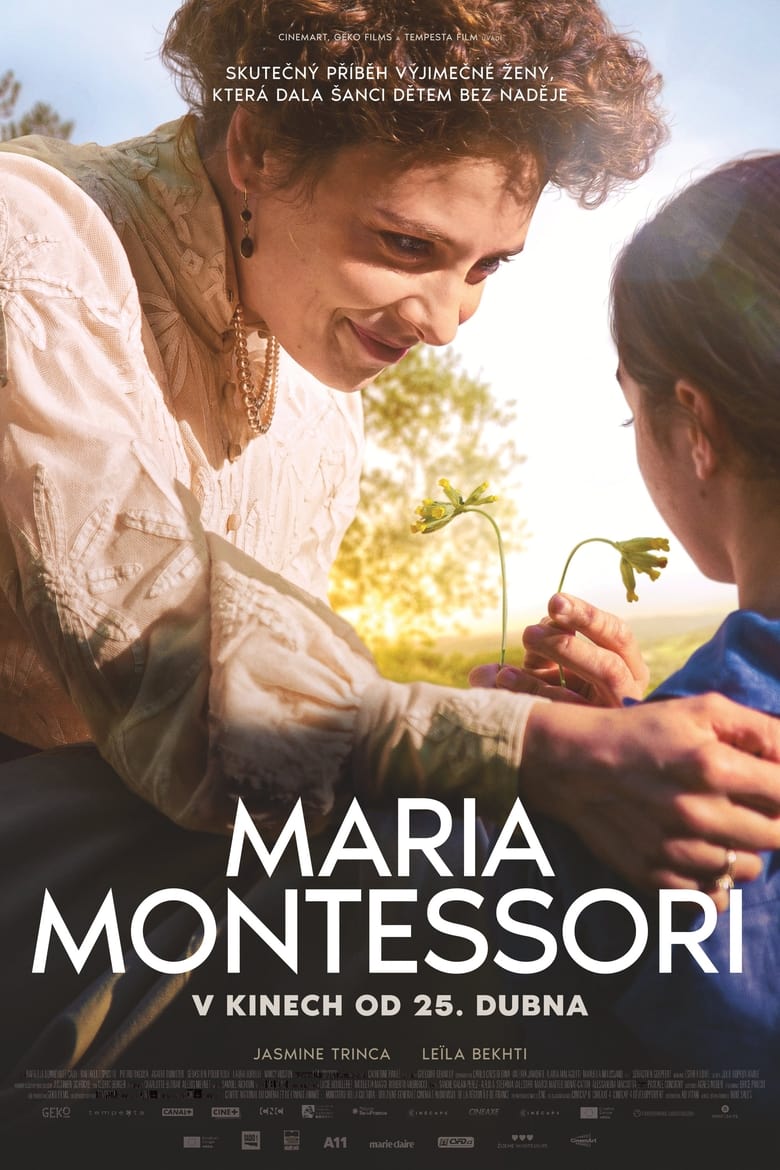 Plakát pro film “Maria Montessori”