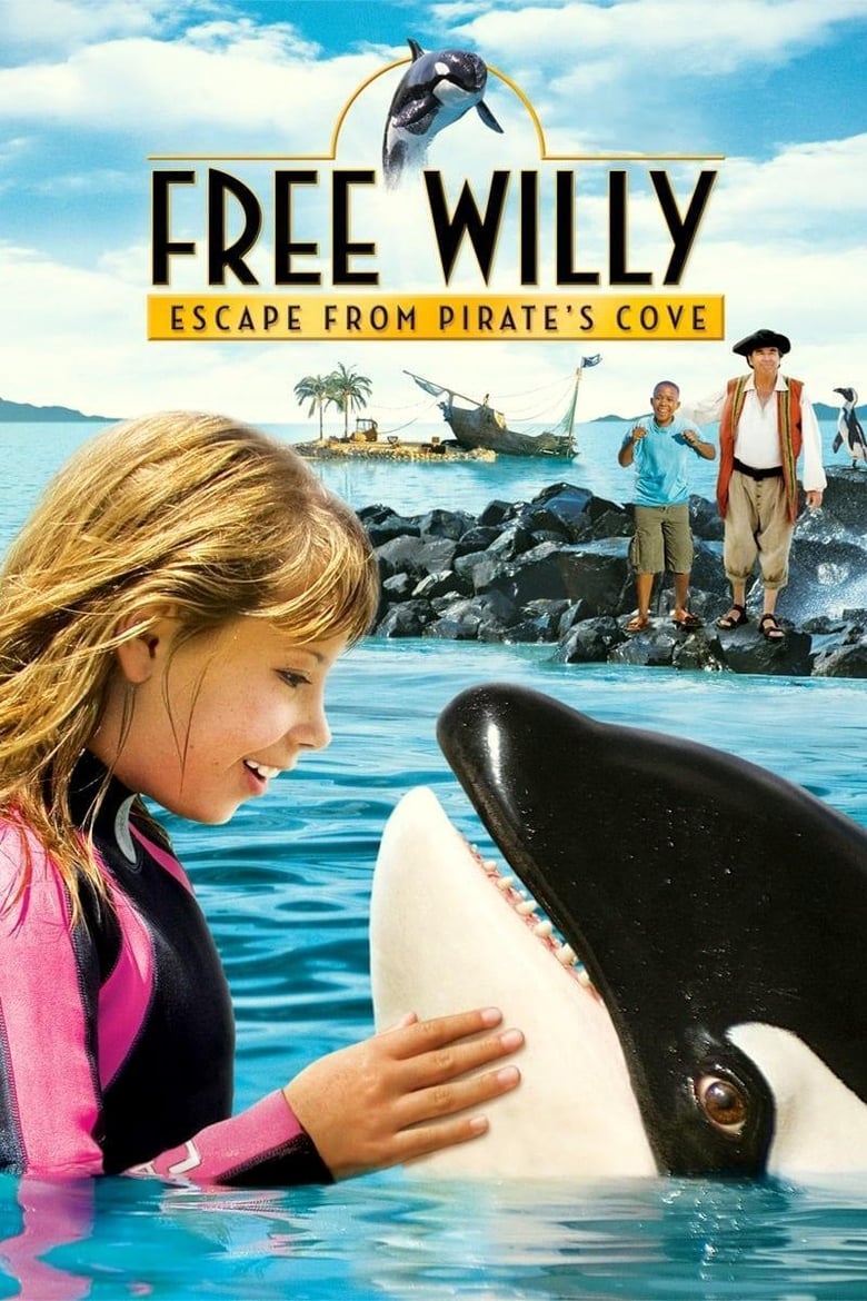 Plakát pro film “Zachraňte Willyho 4: Útěk z pirátské zátoky”