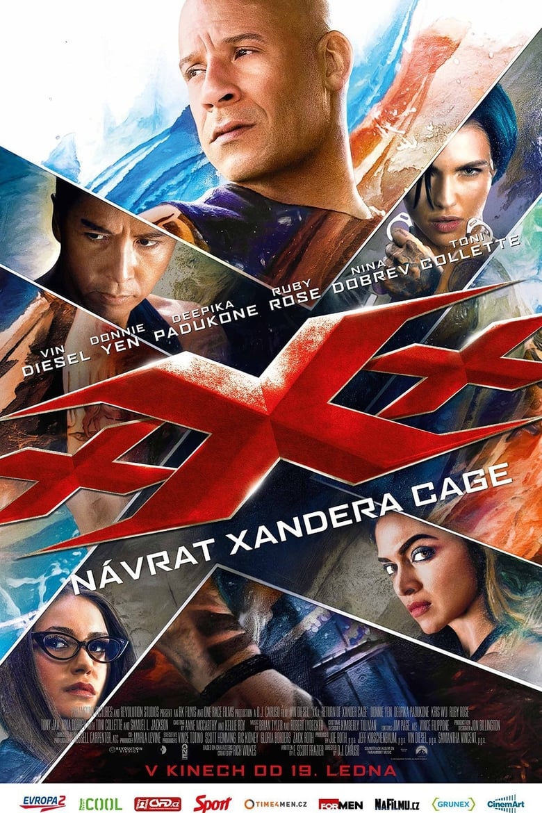 Plakát pro film “xXx: Návrat Xandera Cage”