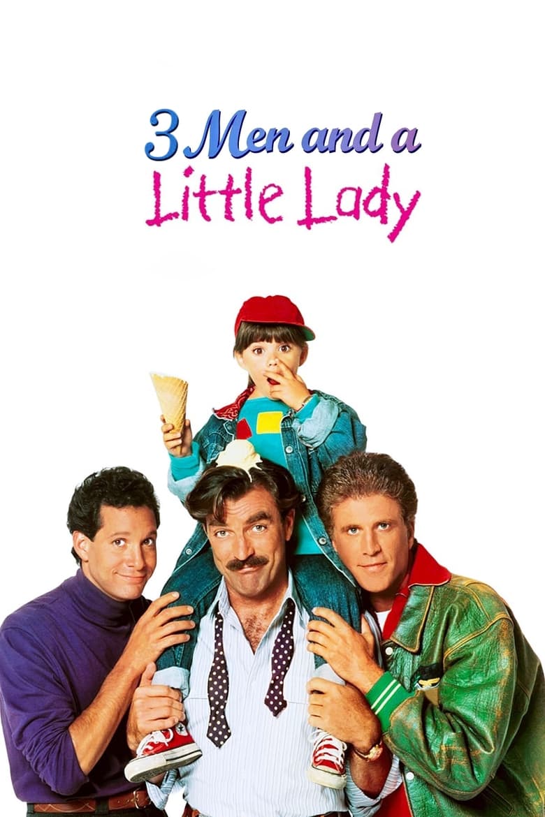 Plakát pro film “Tři muži a mladá dáma”