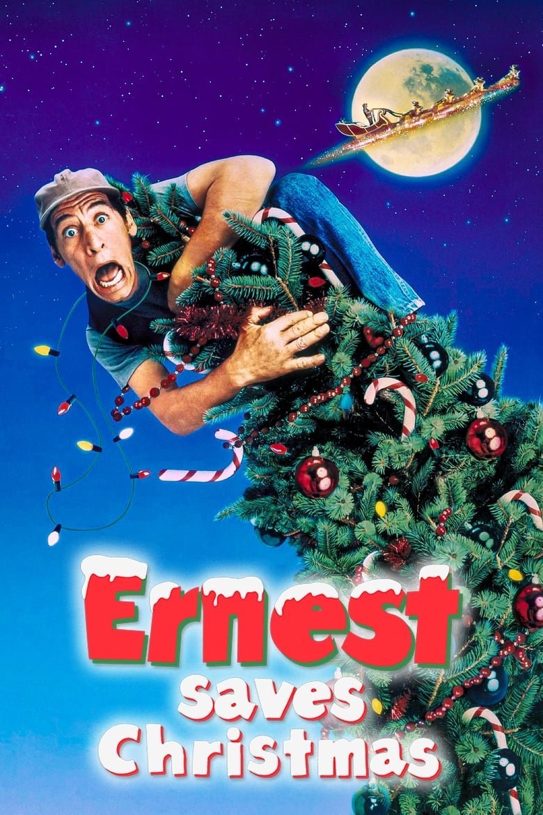 Plakát pro film “Ernest zachraňuje Vánoce”
