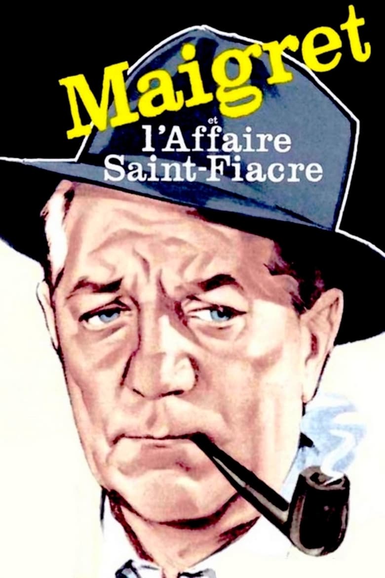 Plakát pro film “Případ komisaře Maigreta”
