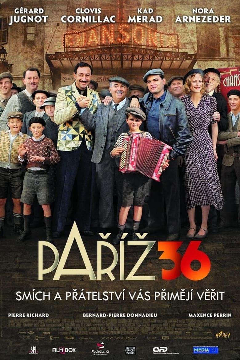 Plakát pro film “Paříž 36”