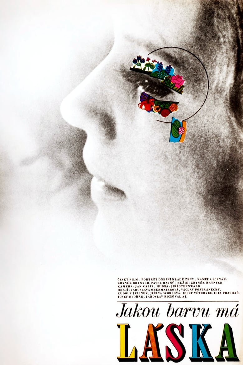 Plakát pro film “Jakou barvu má láska”