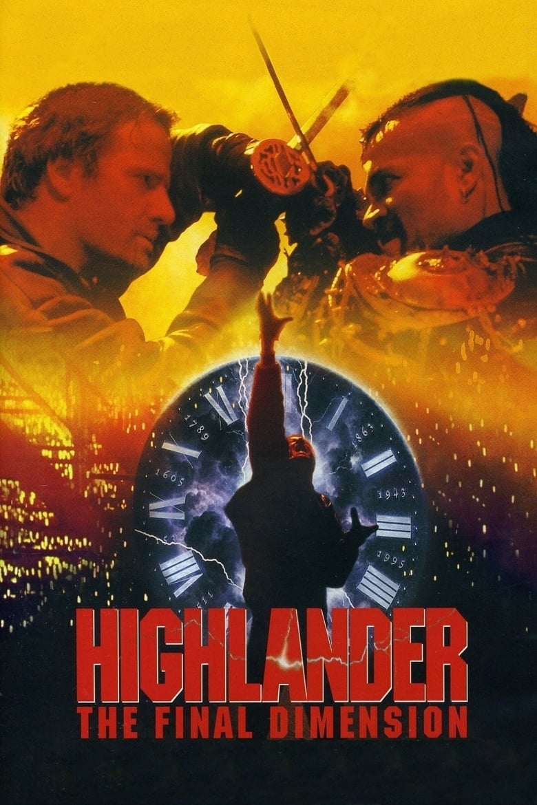 Plakát pro film “Highlander 3”
