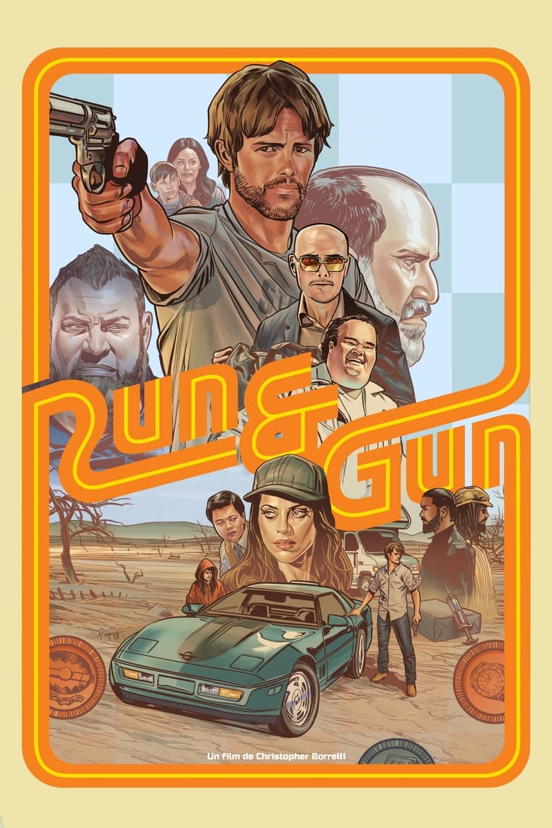 Plakát pro film “Utíkej a střílej”