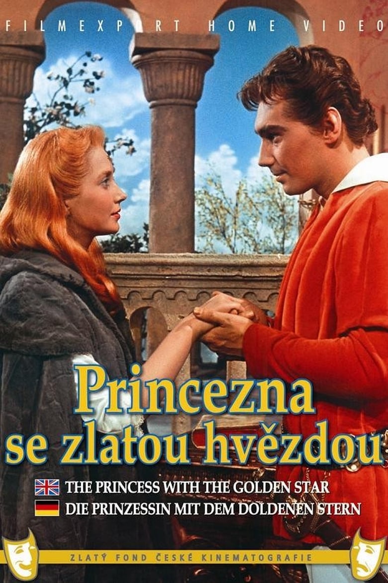 Plakát pro film “Princezna se zlatou hvězdou na čele”