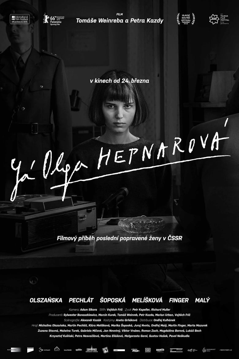 Plakát pro film “Já, Olga Hepnarová”