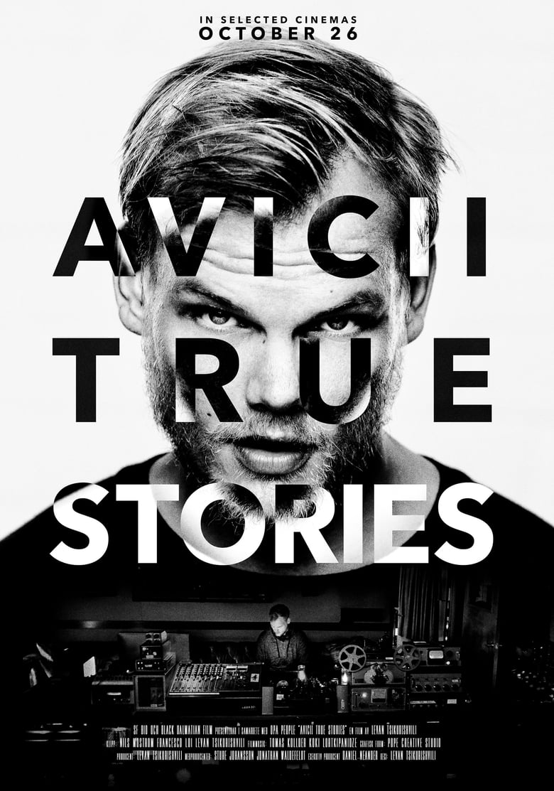 Plakát pro film “Avicii: True Stories”