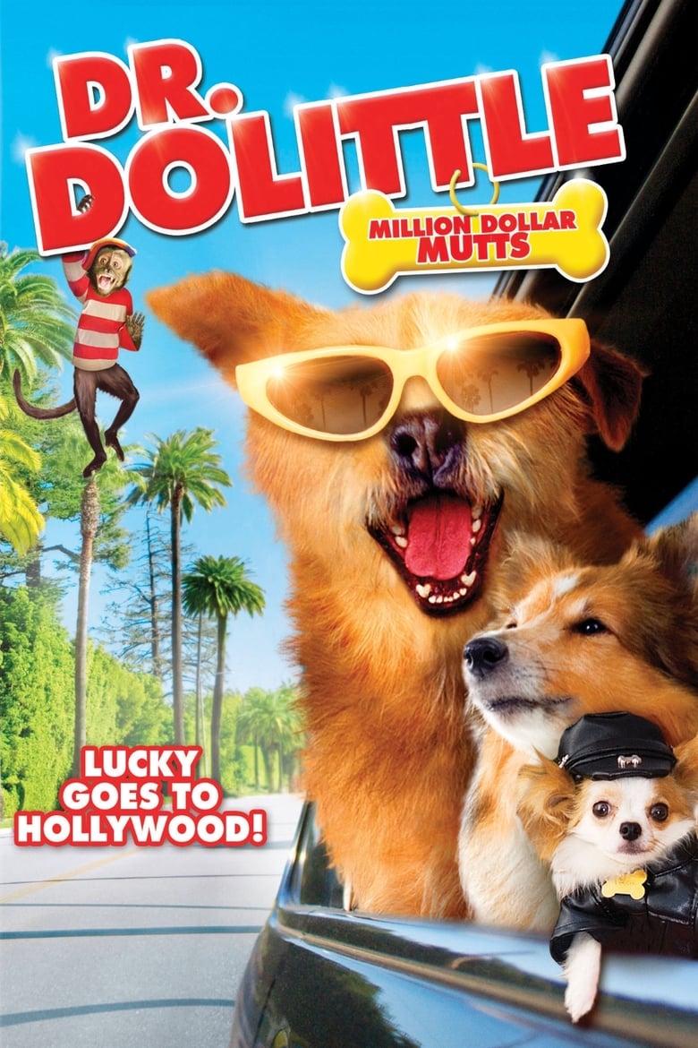 Plakát pro film “Dr. Dolittle 5: Lucky jede do Hollywoodu”