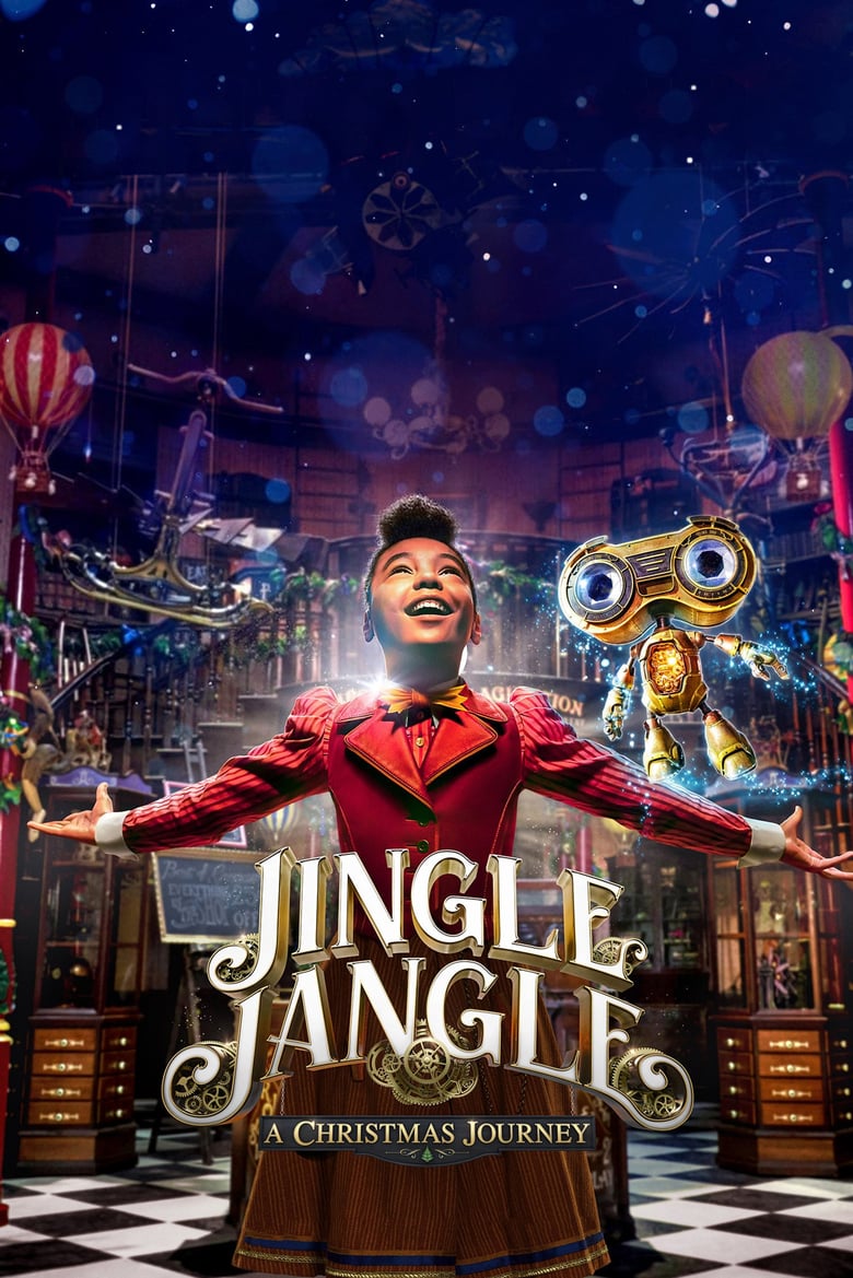 Plakát pro film “Pan Jangle a vánoční dobrodružství”