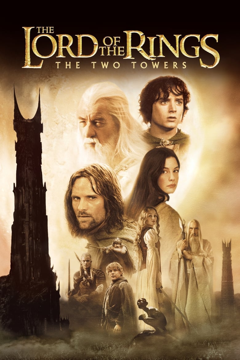 Plakát pro film “Pán prstenů: Dvě věže”