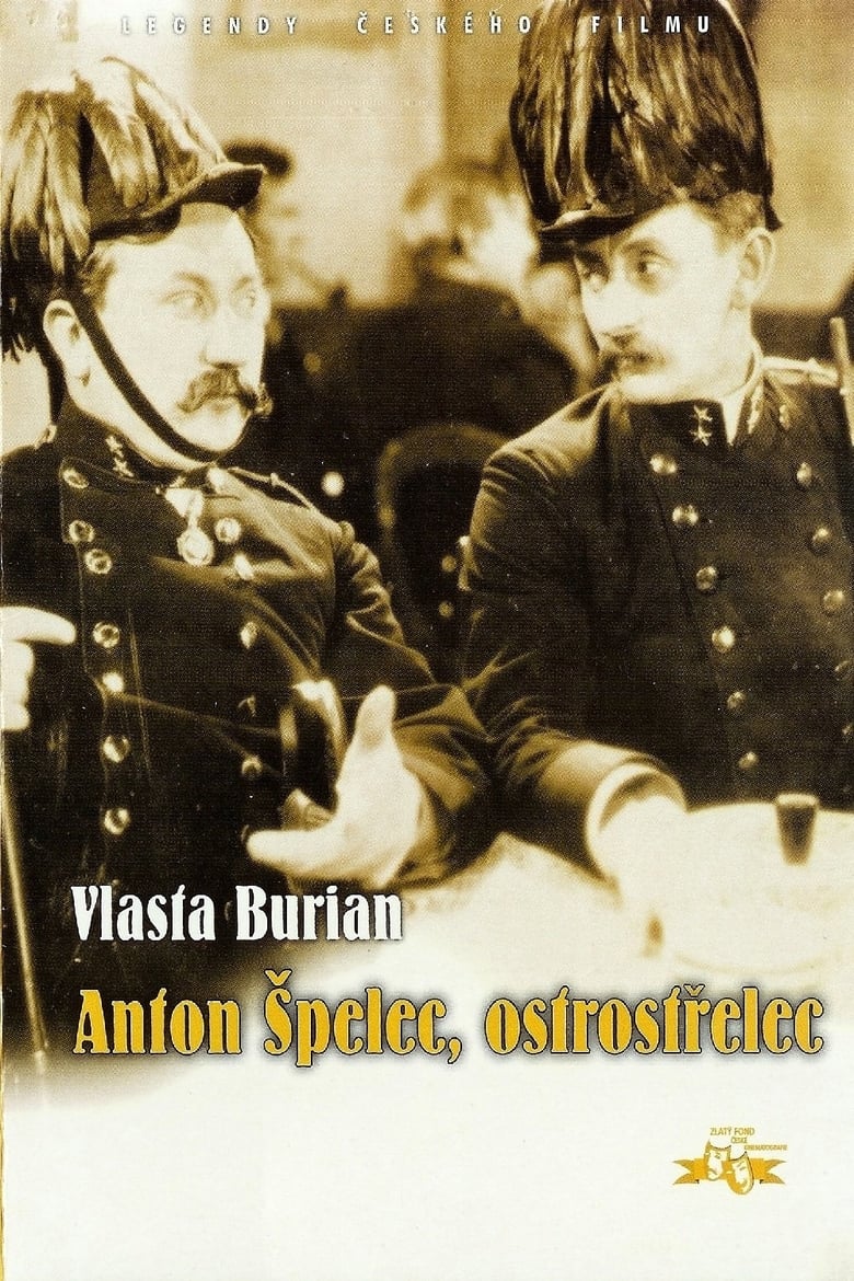 Plakát pro film “Anton Špelec, ostrostřelec”