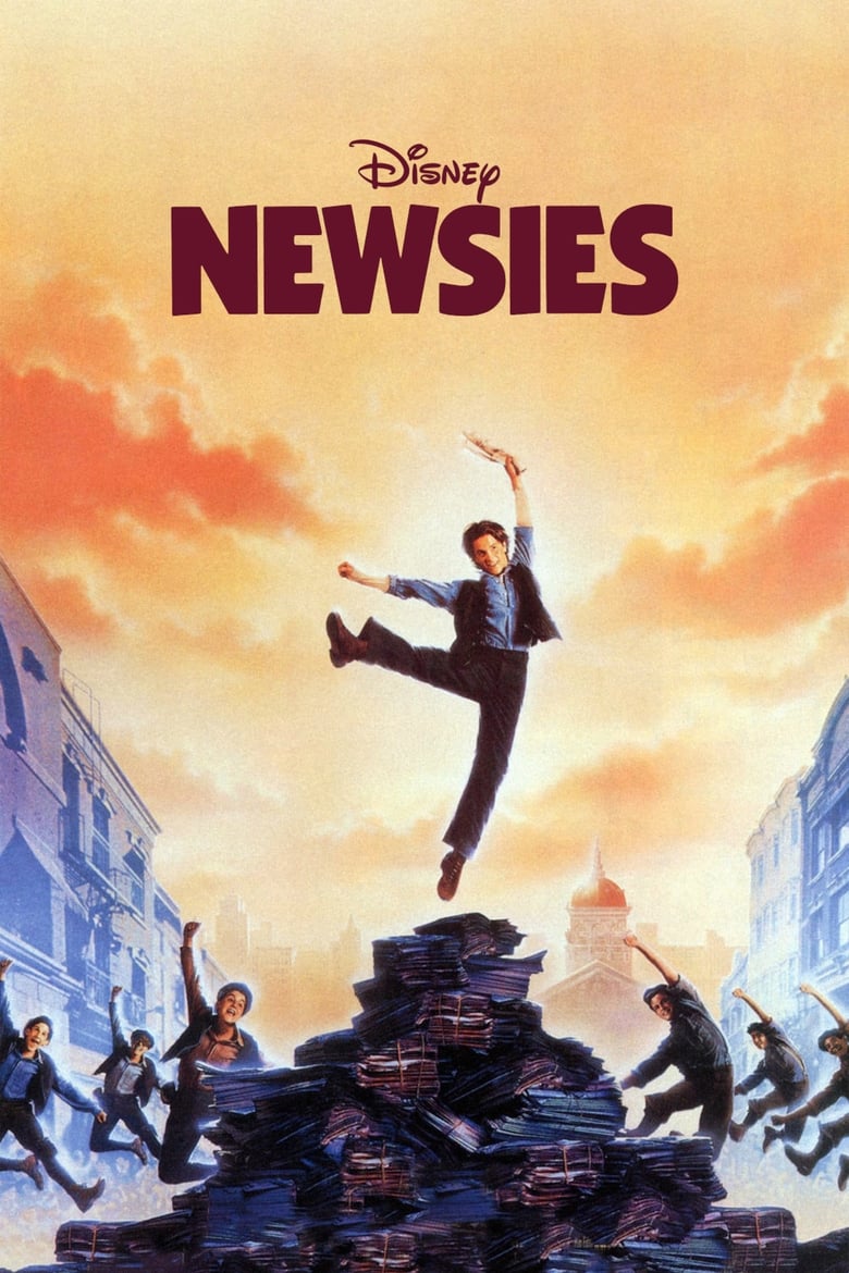 Plakát pro film “Newsies”