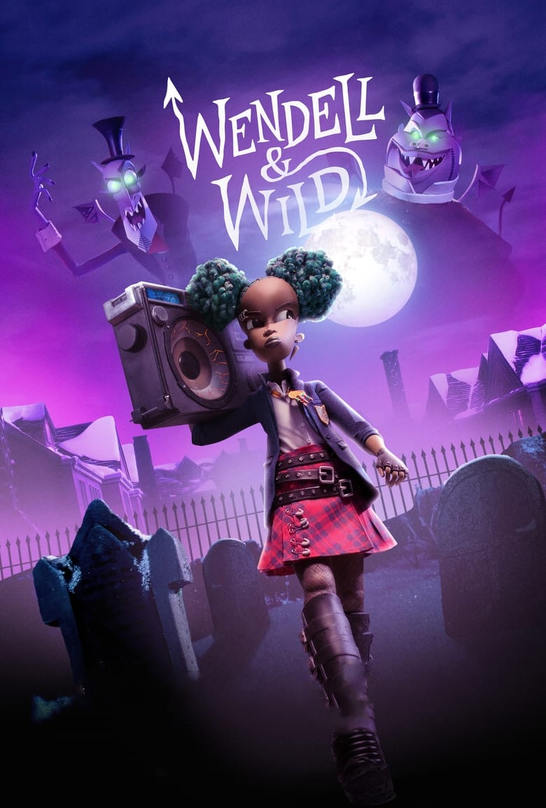 Plakát pro film “Wendell a Wild”