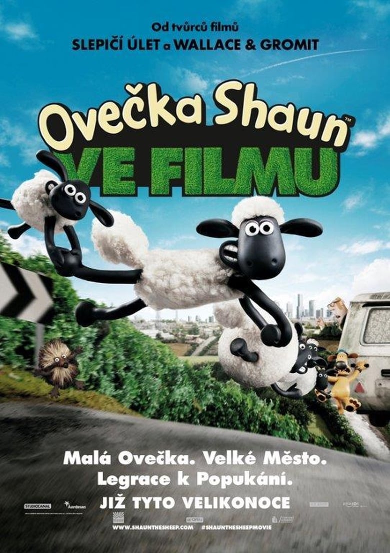 Plakát pro film “Ovečka Shaun ve filmu”