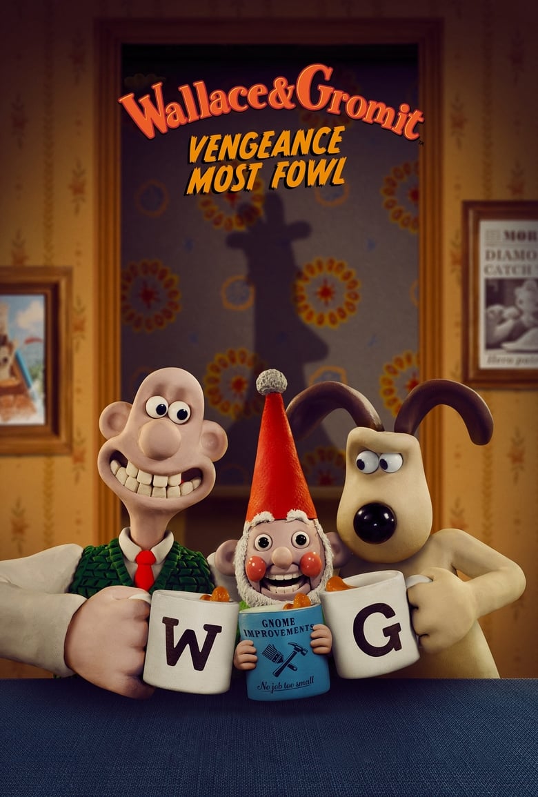 Plakát pro film “Wallace a Gromit: Pomstu poznáš po peří”