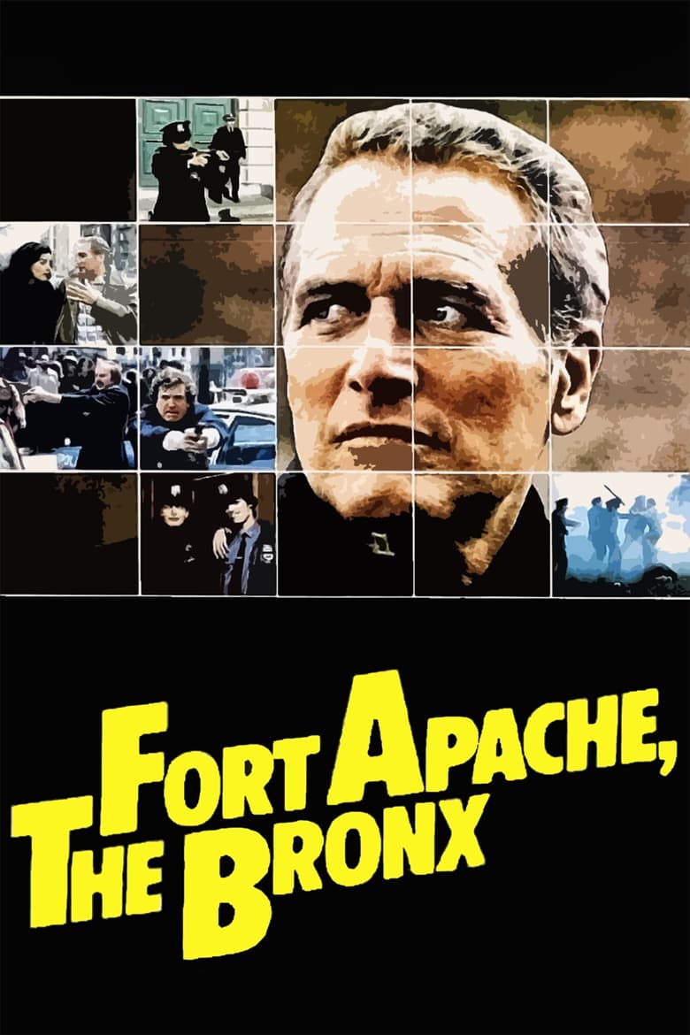 Plakát pro film “Pevnost Apačů v Bronxu”