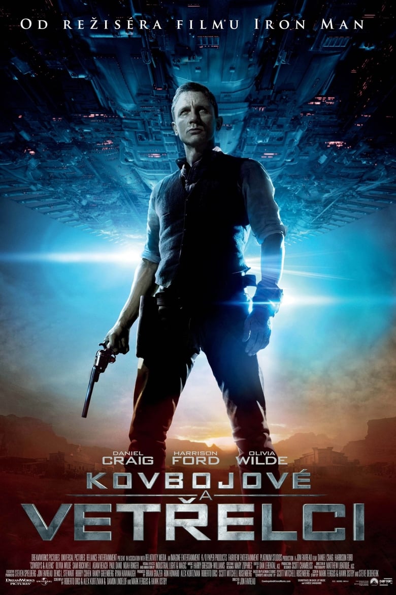 Plakát pro film “Kovbojové a vetřelci”