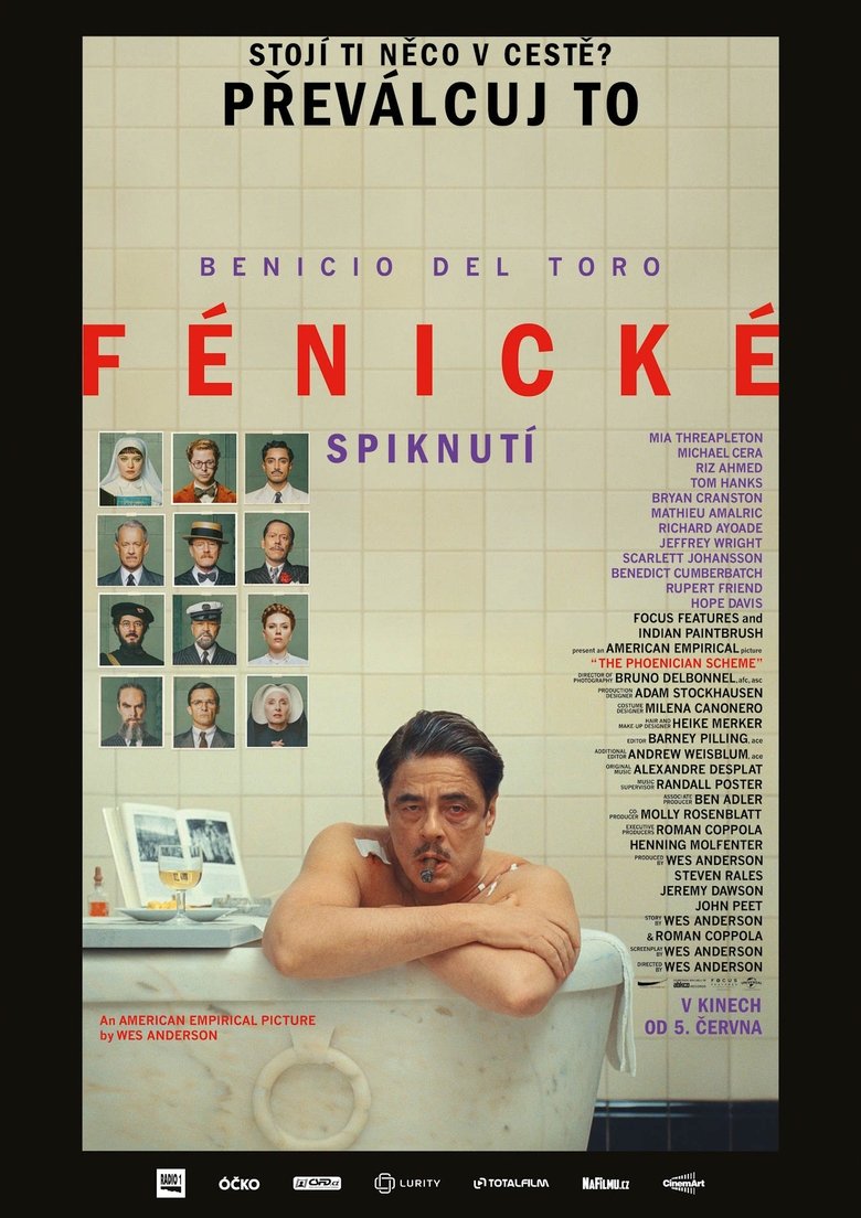 Plakát pro film “Fénické spiknutí”