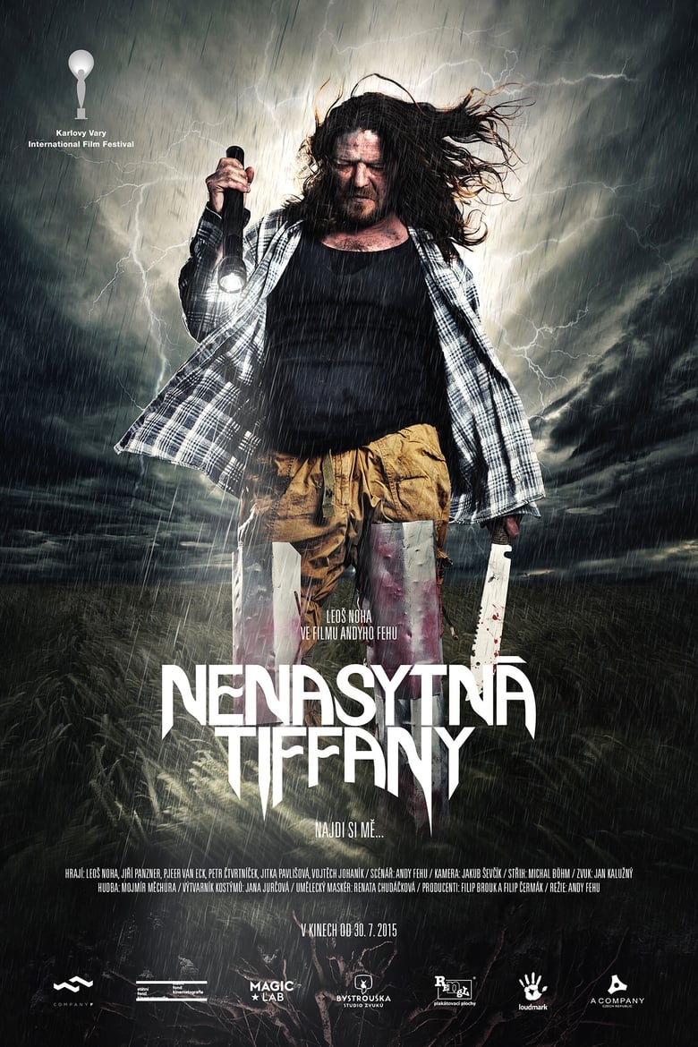 Plakát pro film “Nenasytná Tiffany”