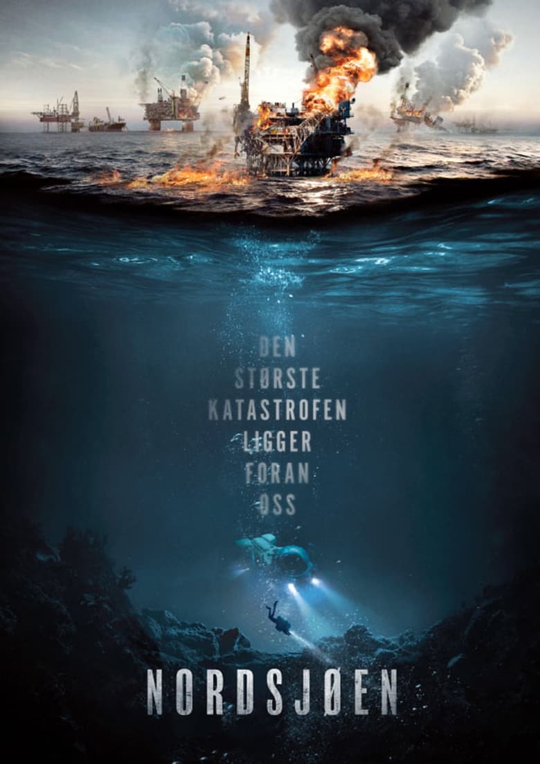 plakát Film Severní moře v plamenech