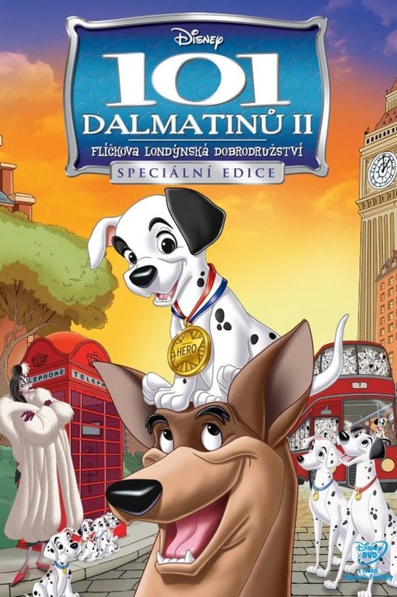 Plakát pro film “101 dalmatinů II: Flíčkova londýnská dobrodružství”