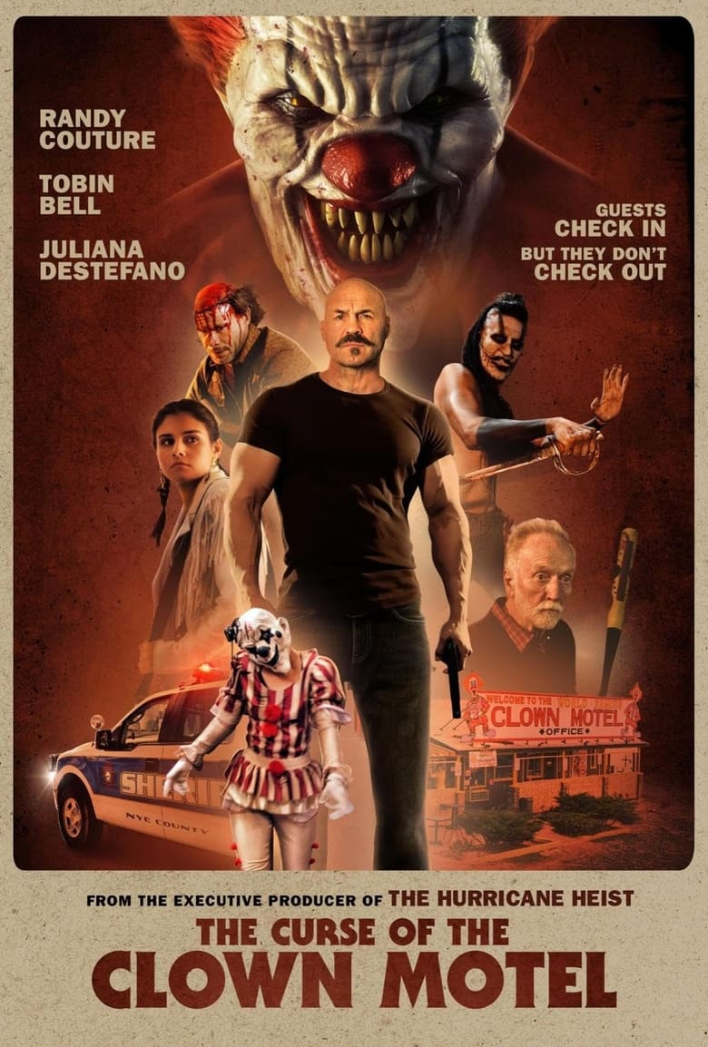 Plakát pro film “The Curse of the Clown Motel”