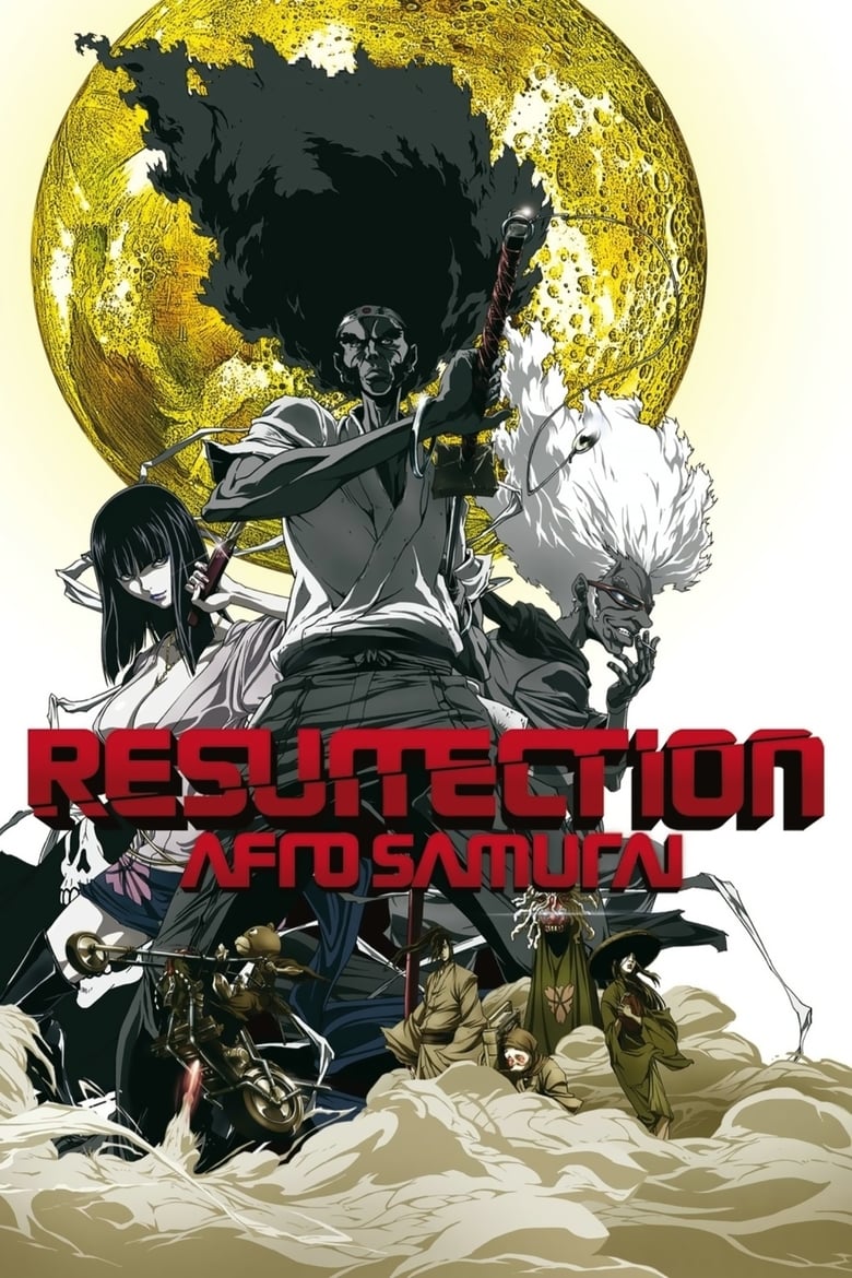 Plakát pro film “Afro Samurai: Resurrection”