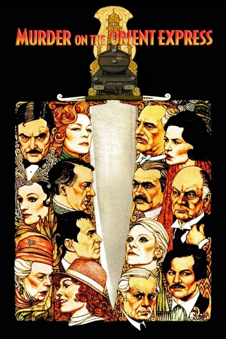 Plakát pro film “Vražda v Orient expresu”