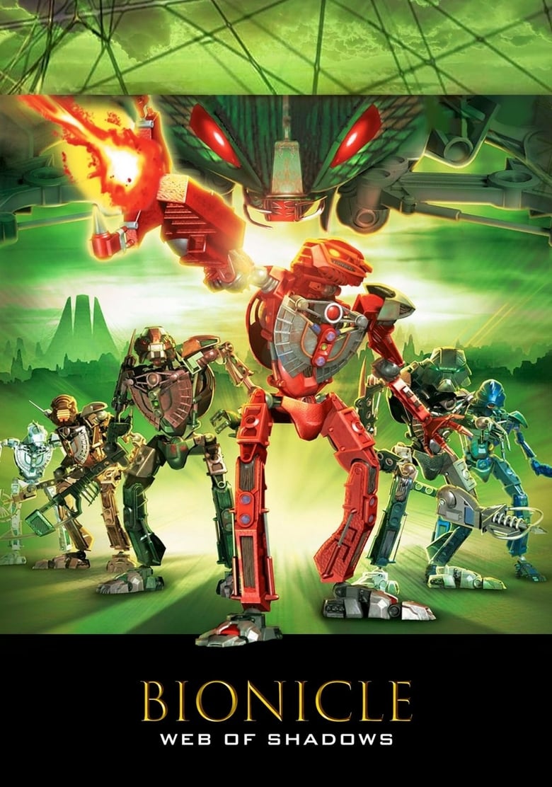 Plakát pro film “Bionicle 3: Pavučina stínů”