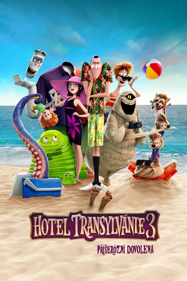Plakát pro film “Hotel Transylvánie 3: Příšerózní dovolená”