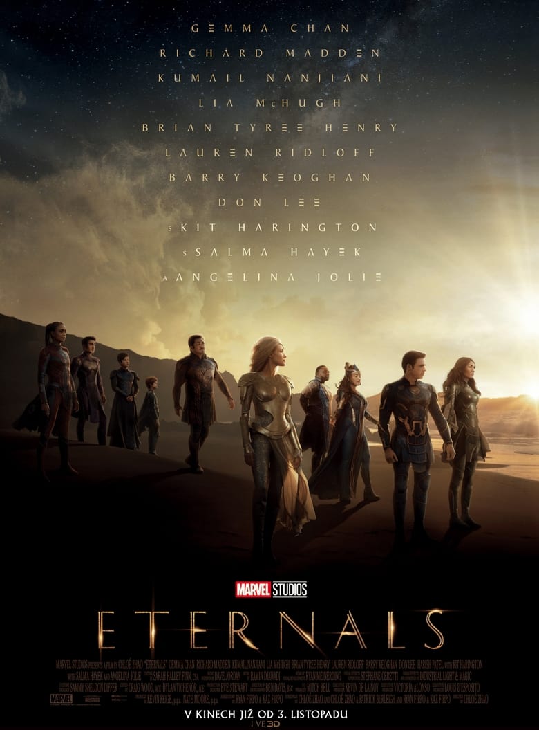 Plakát pro film “Eternals”