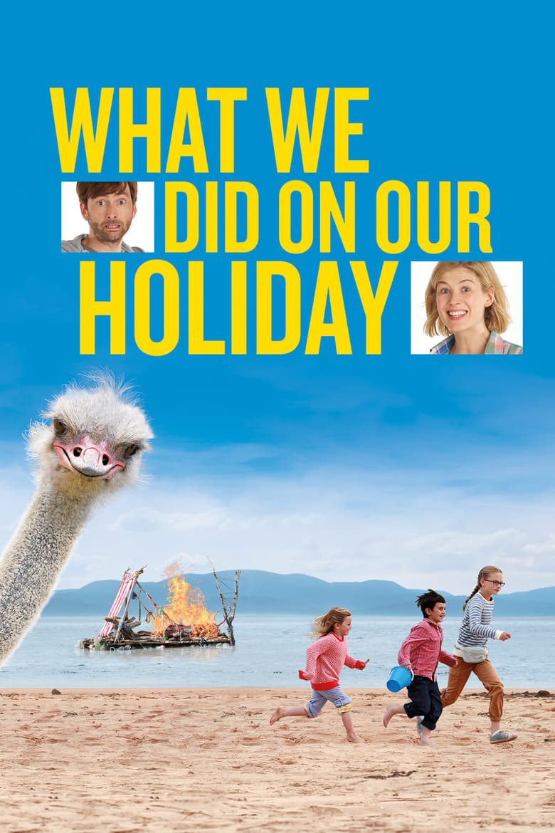 Plakát pro film “Naše dovolená a jiné pohromy”