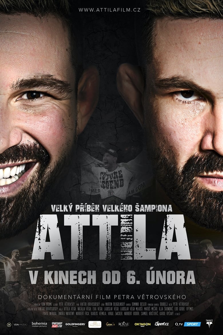 plakát Film Attila