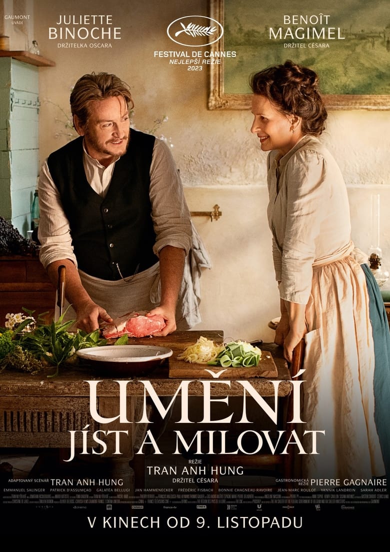 Plakát pro film “Umění jíst a milovat”