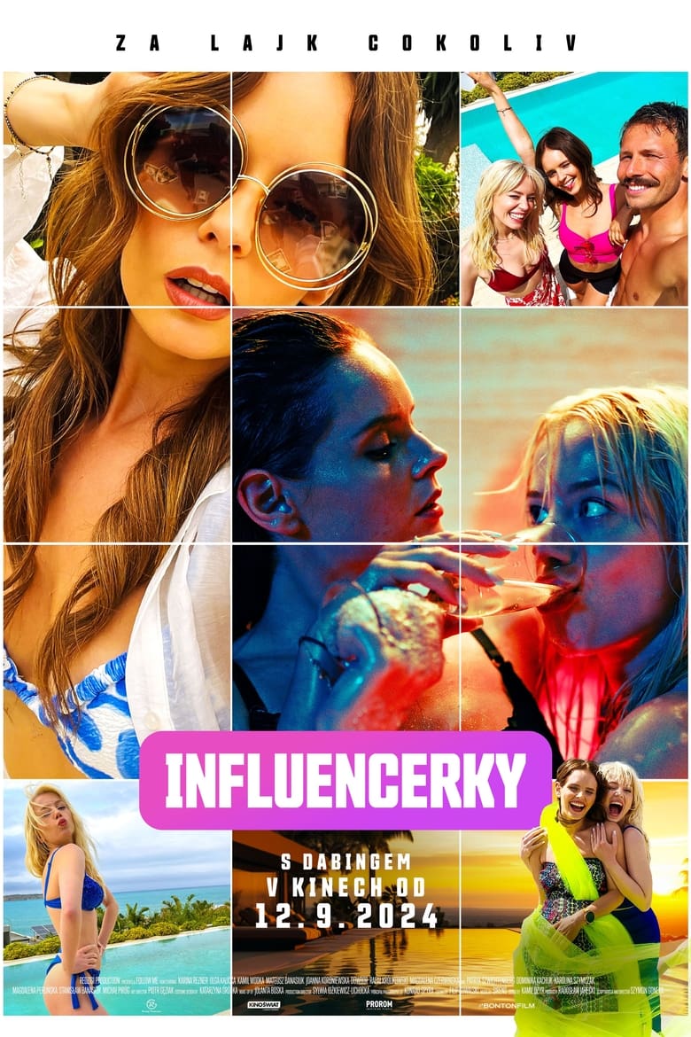 Plakát pro film “Influencerky”