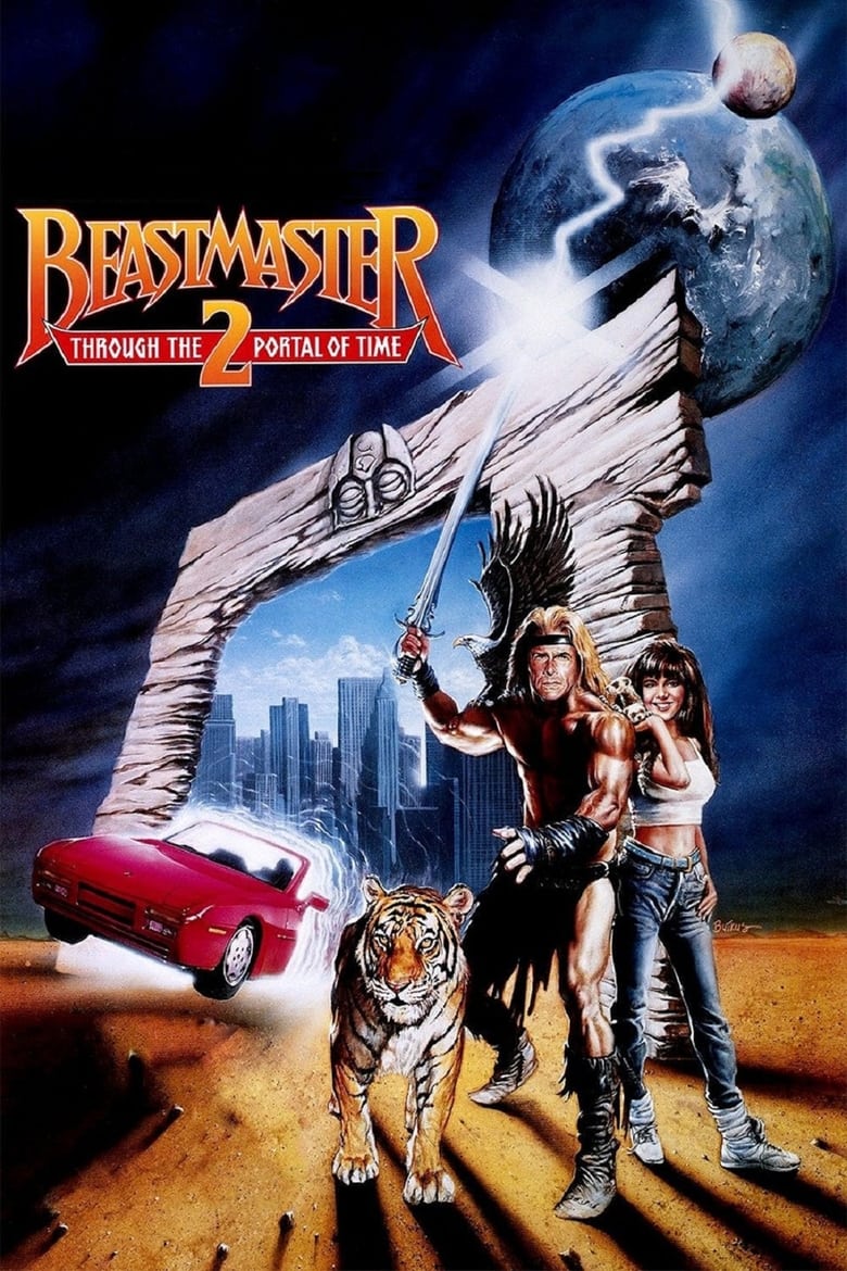 Plakát pro film “Beastmaster 2 – Pán šelem: Branou času”