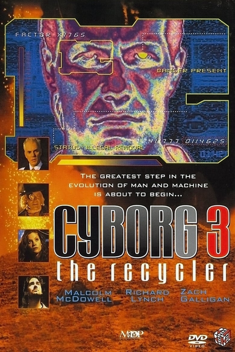 Plakát pro film “Cyborg 3: Záchrana rasy”