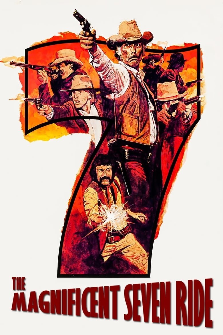Plakát pro film “Jízda sedmi statečných”